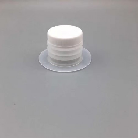 plastic bag in box spout cap